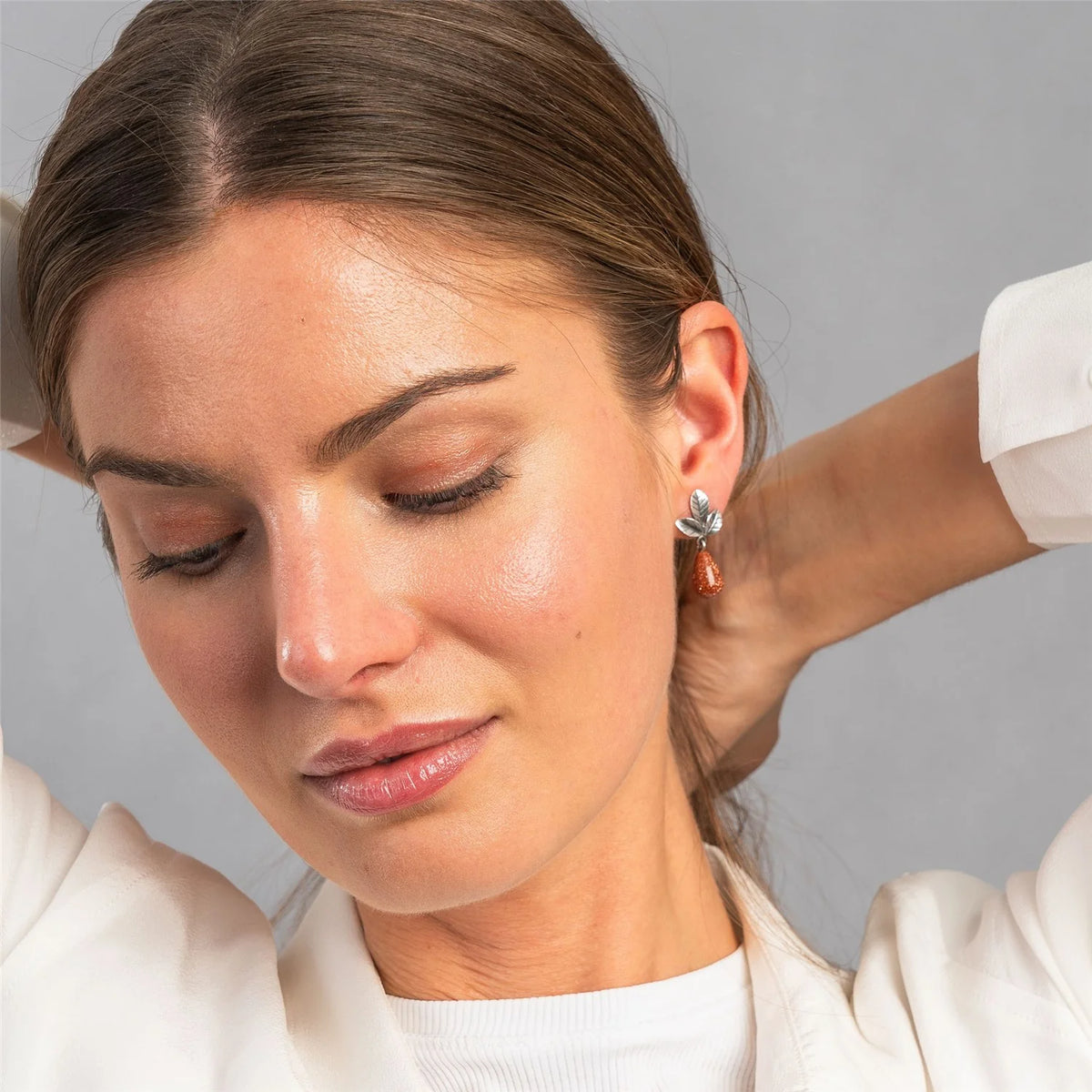 Orecchini Trollbeads - Orecchini Foglie della Positività - TAGEA-00127