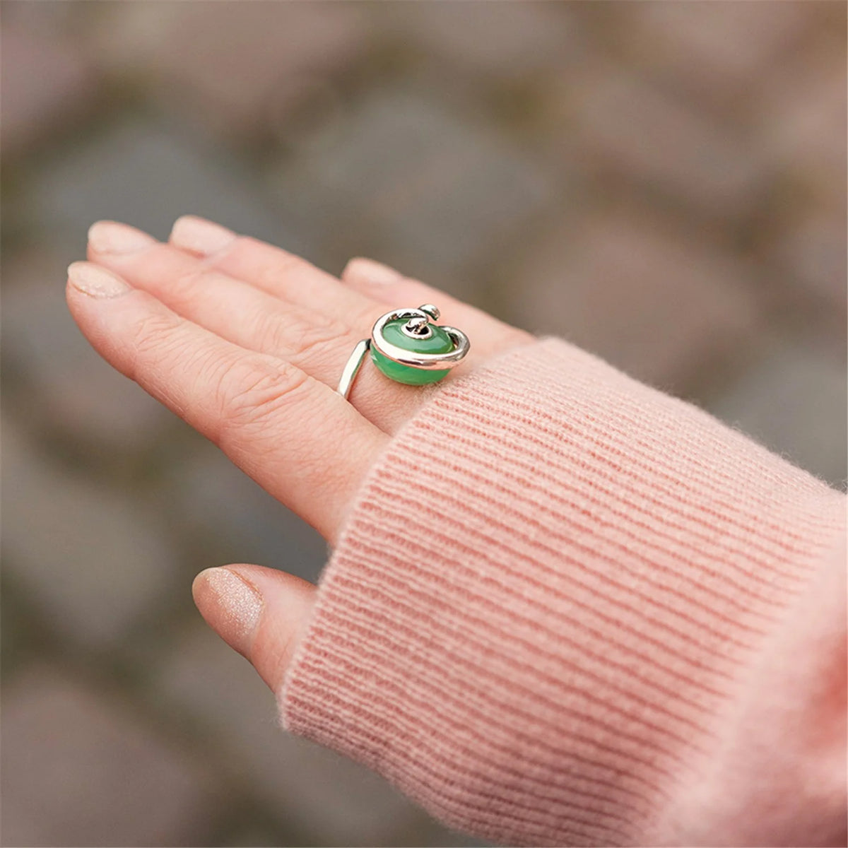 Beads Trollbeads - Gemma d&#39; Acqua Salvia - TGLBE-30157