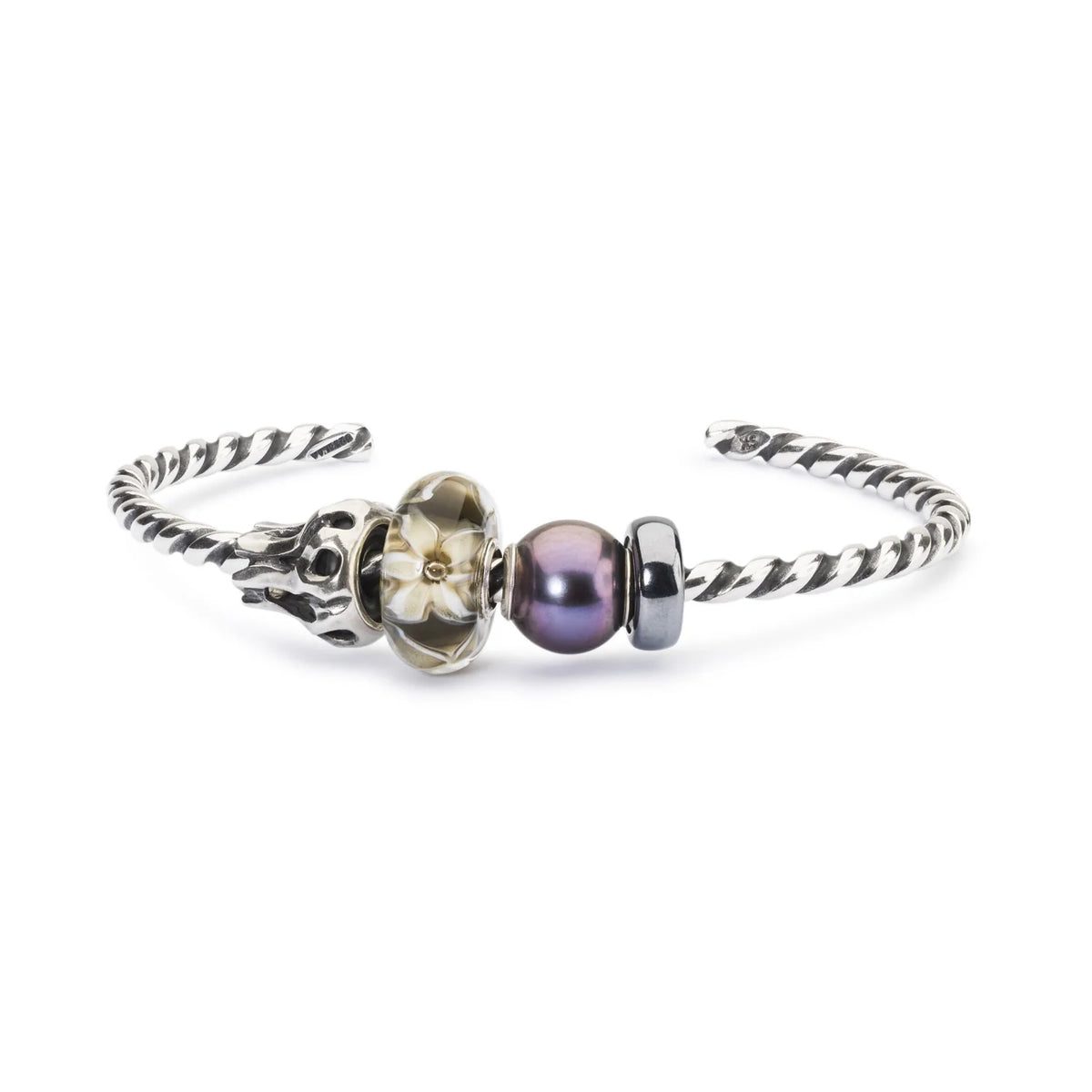 Base Trollbeads - Bracciale Bangle a Spirale in Argento - TAGBA-00006