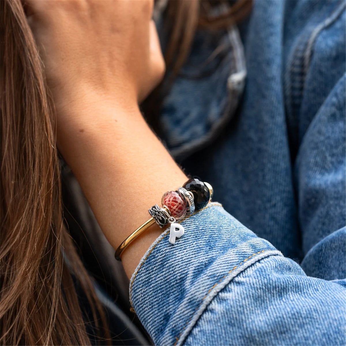 Beads Trollbeads - Lettera P - TAGBE-20285