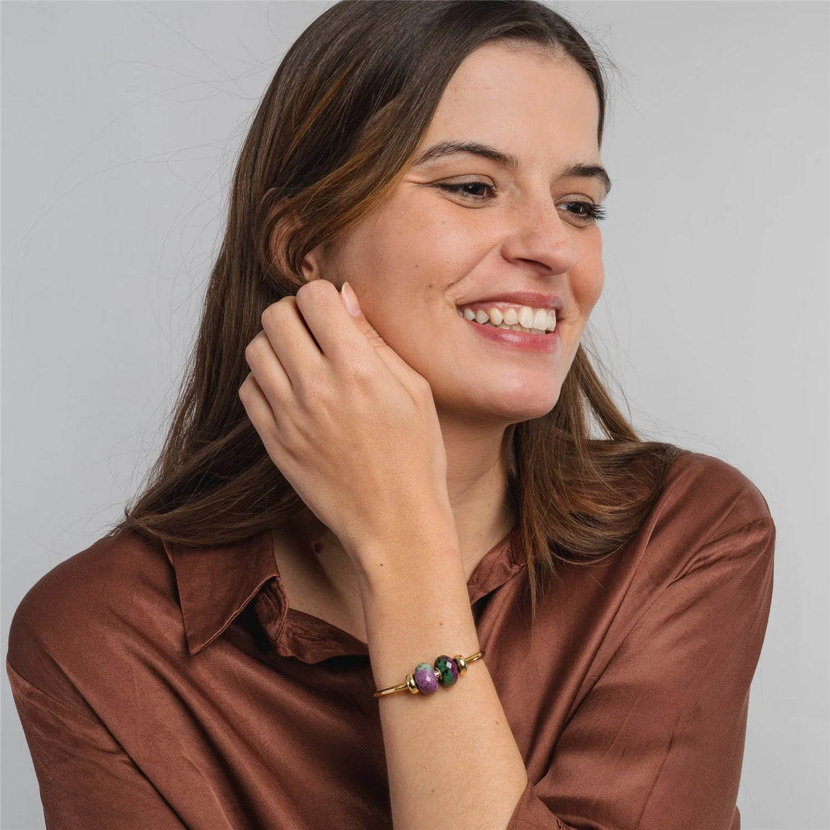 Beads Trollbeads - Rubino Zoisite - TSTBE-60003