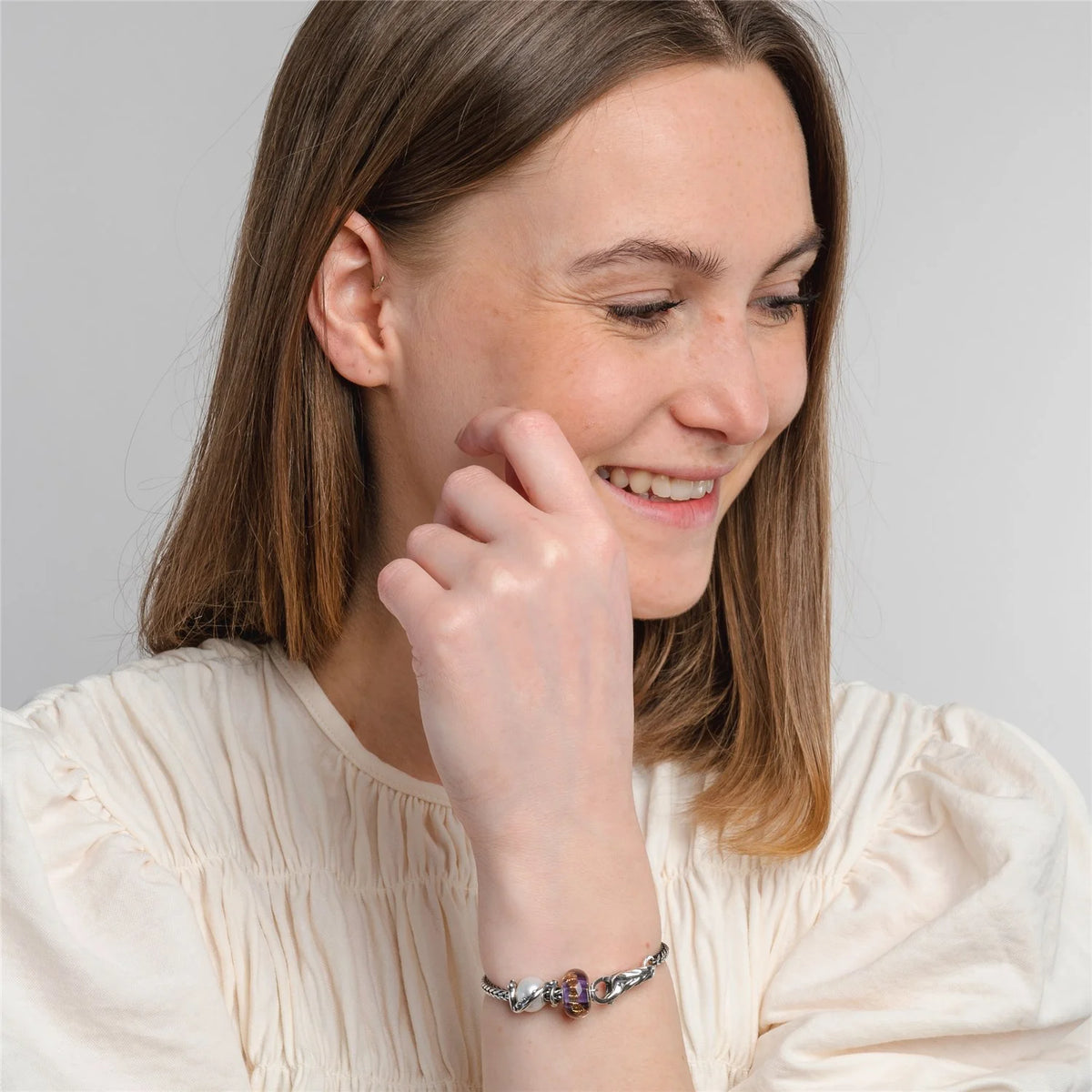 Beads Trollbeads - Framed by Buds Bead - TAGBE-10258