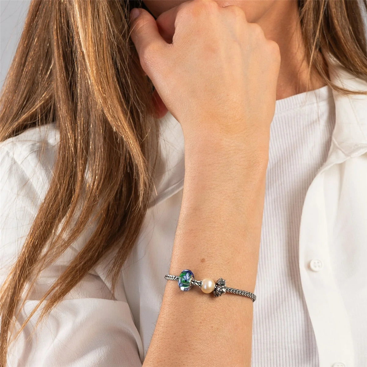 Beads Trollbeads - Iris Blu - TGLBE-20384