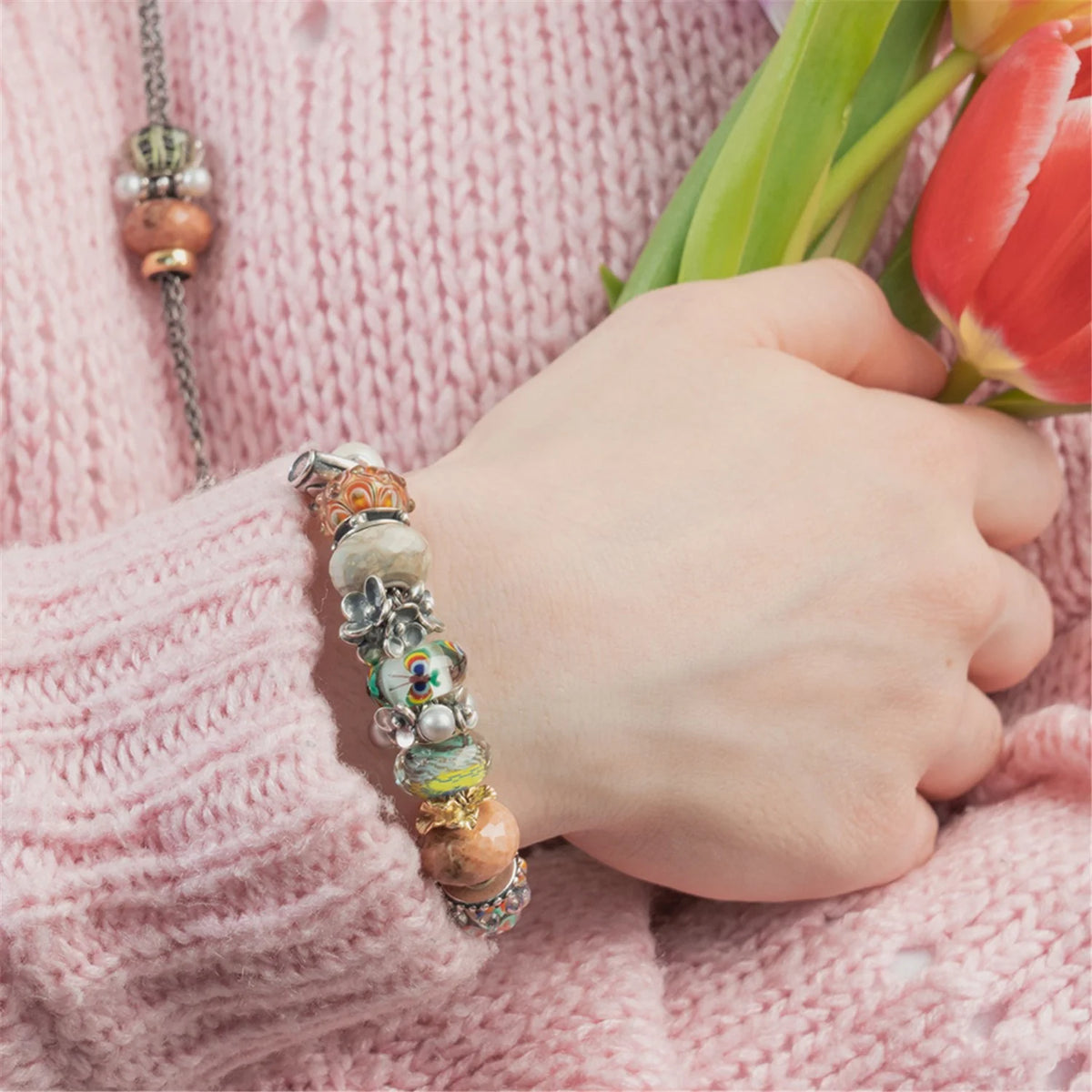 Beads Trollbeads - Petali di Gratitudine - TAGBE-40134