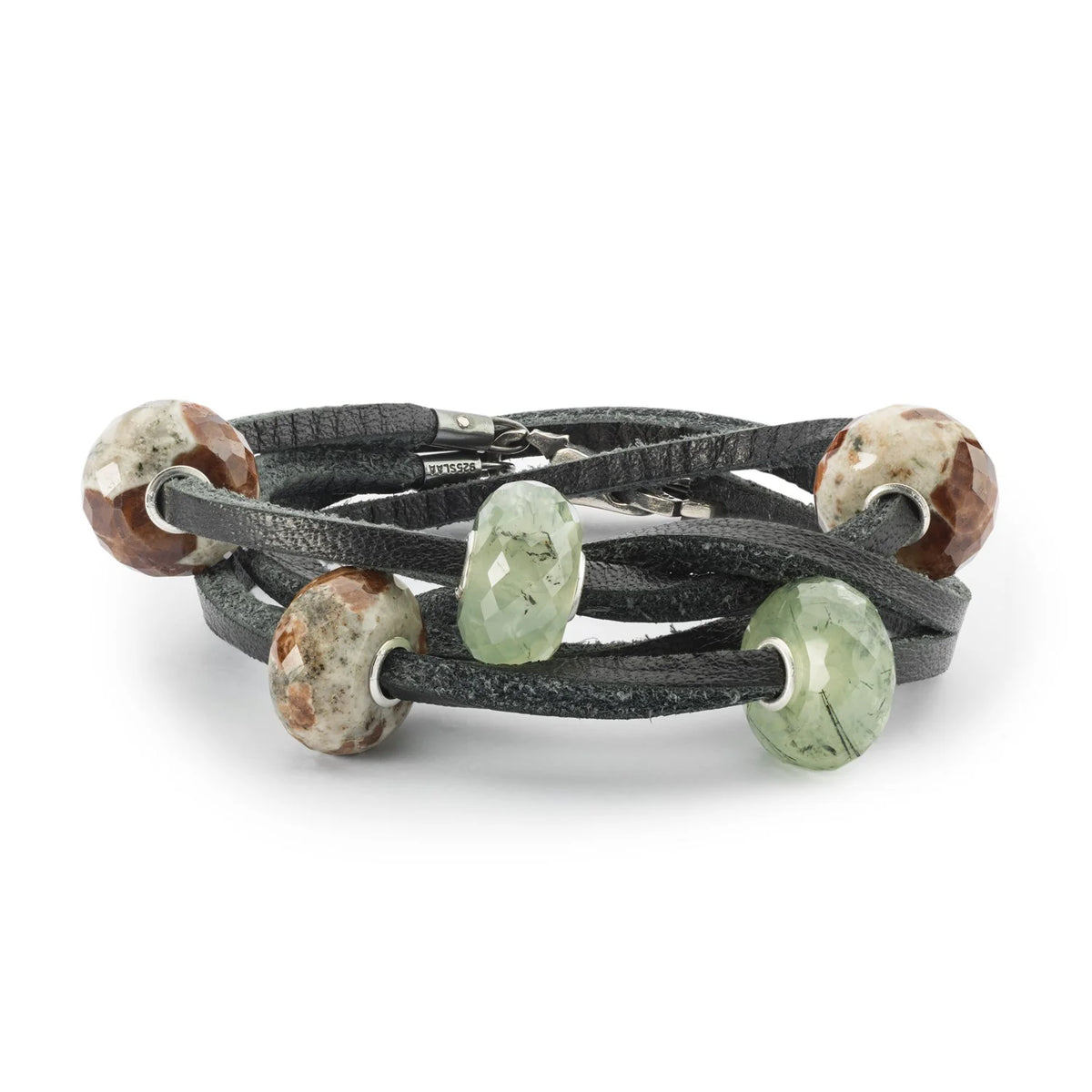 Beads Trollbeads - Prenite con Quarzo Tormalino - TSTBE-20041