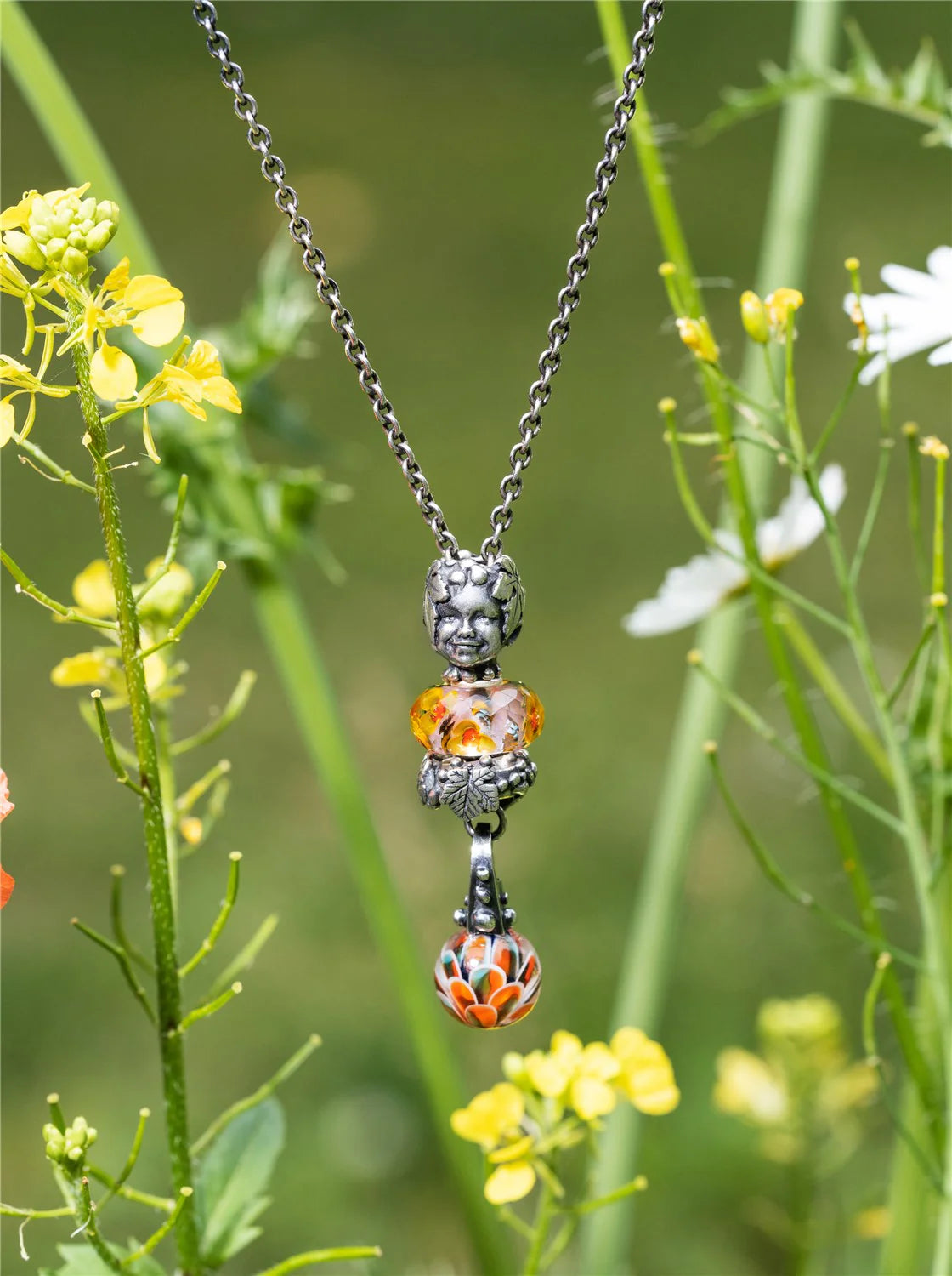 Pendente Trollbeads - Pendente Foglie d&#39; Autunno - TAGPE-00084