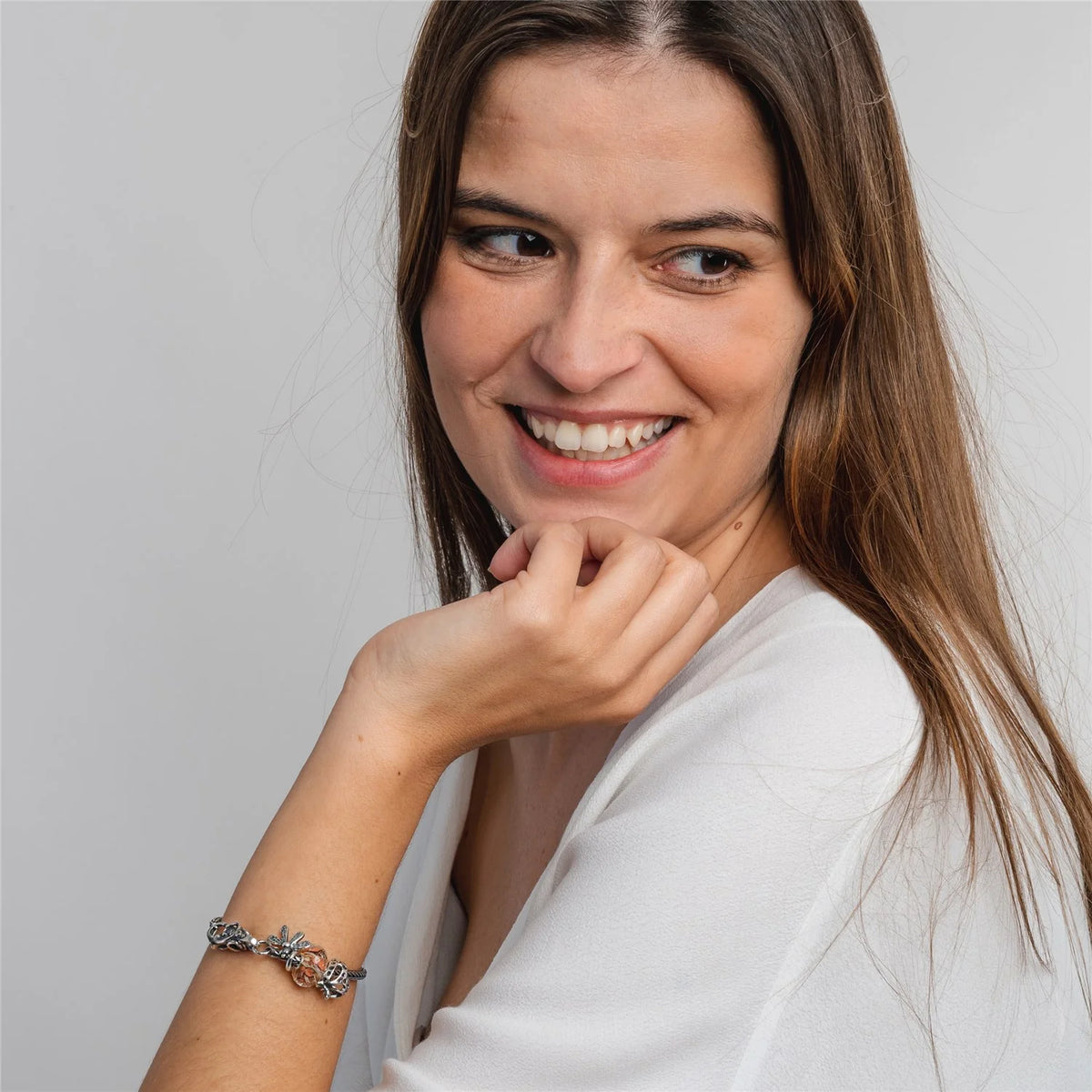 Beads Trollbeads - Orchidea Corallo - TGLBE-30083