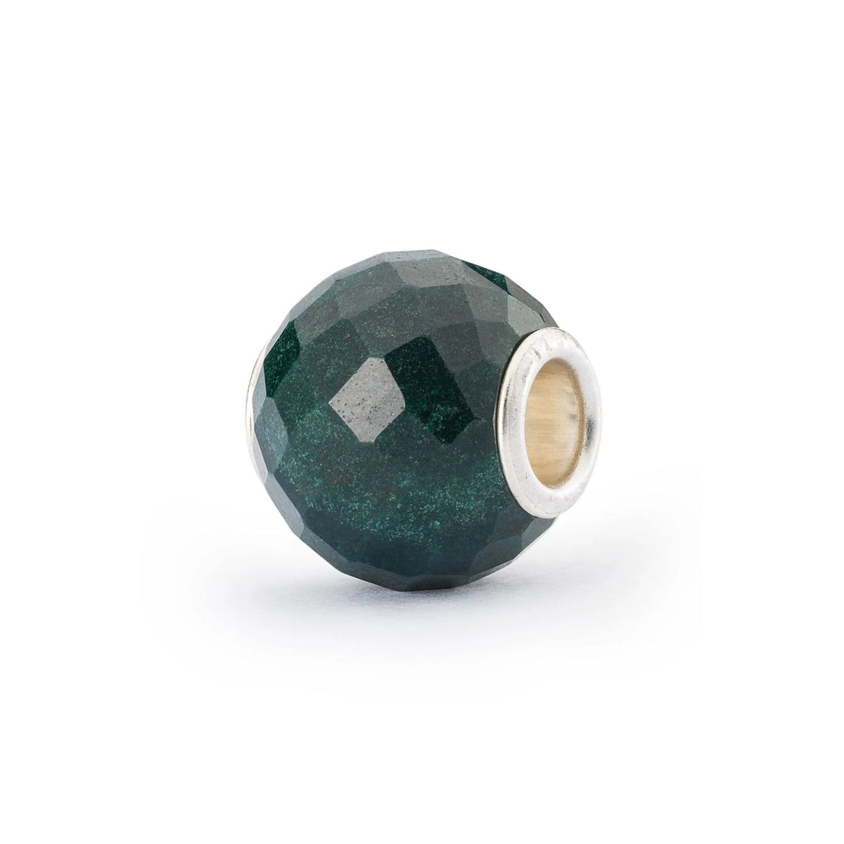 Beads Trollbeads - Calcedonio Verde rotondo sfaccettato - TSTBE-00034
