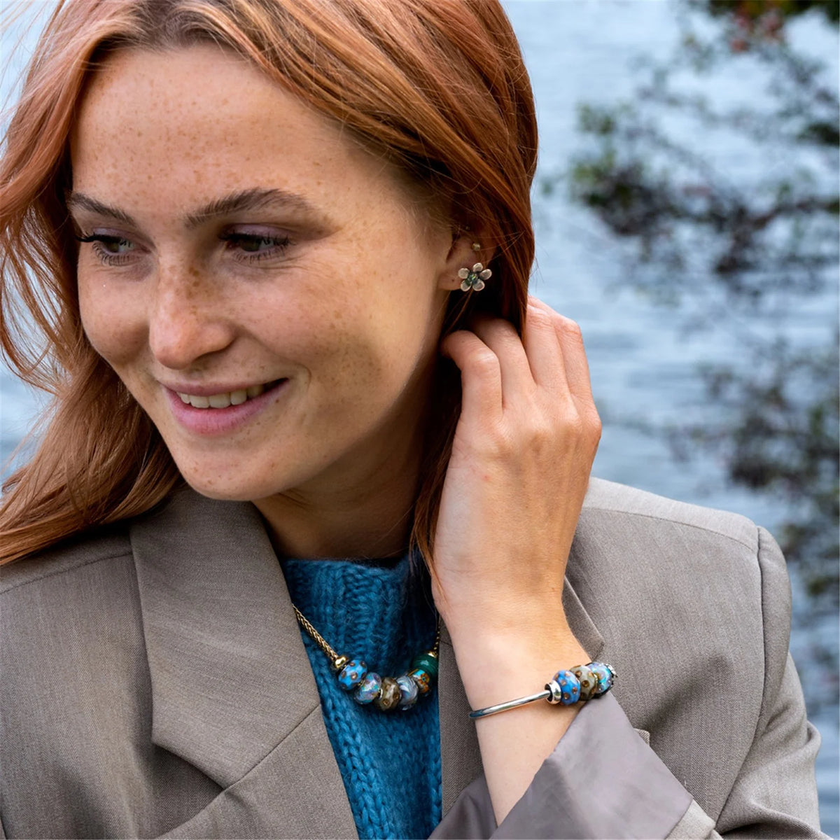 Beads Trollbeads - Bagliore di Bronzo - TGLBE-30094