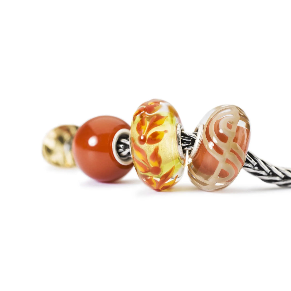 Beads Trollbeads - Onice Rosso Rotondo - TSTBE-00023