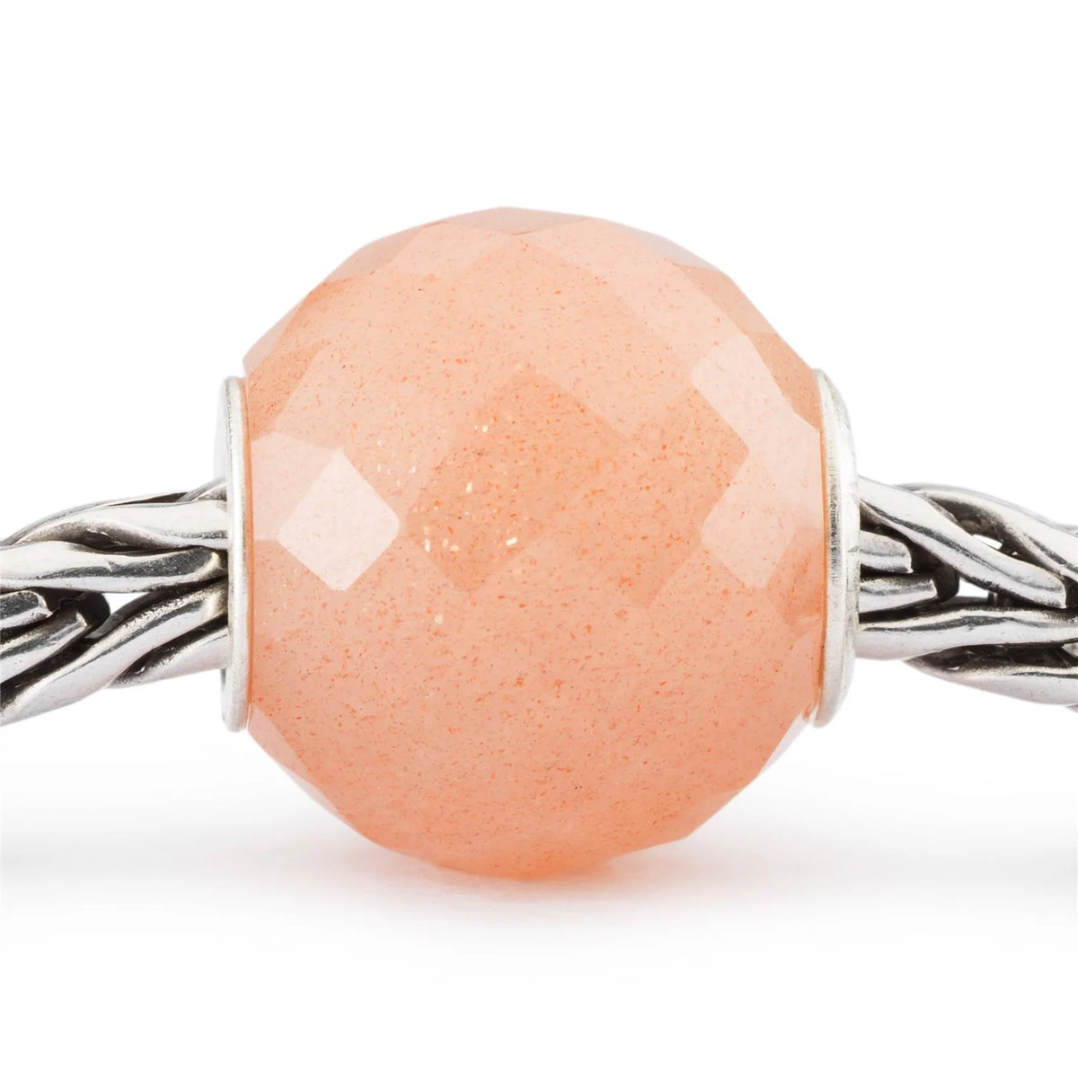 Beads Trollbeads - Pietra di Luna rotonda sfaccettata - TSTBE-00032