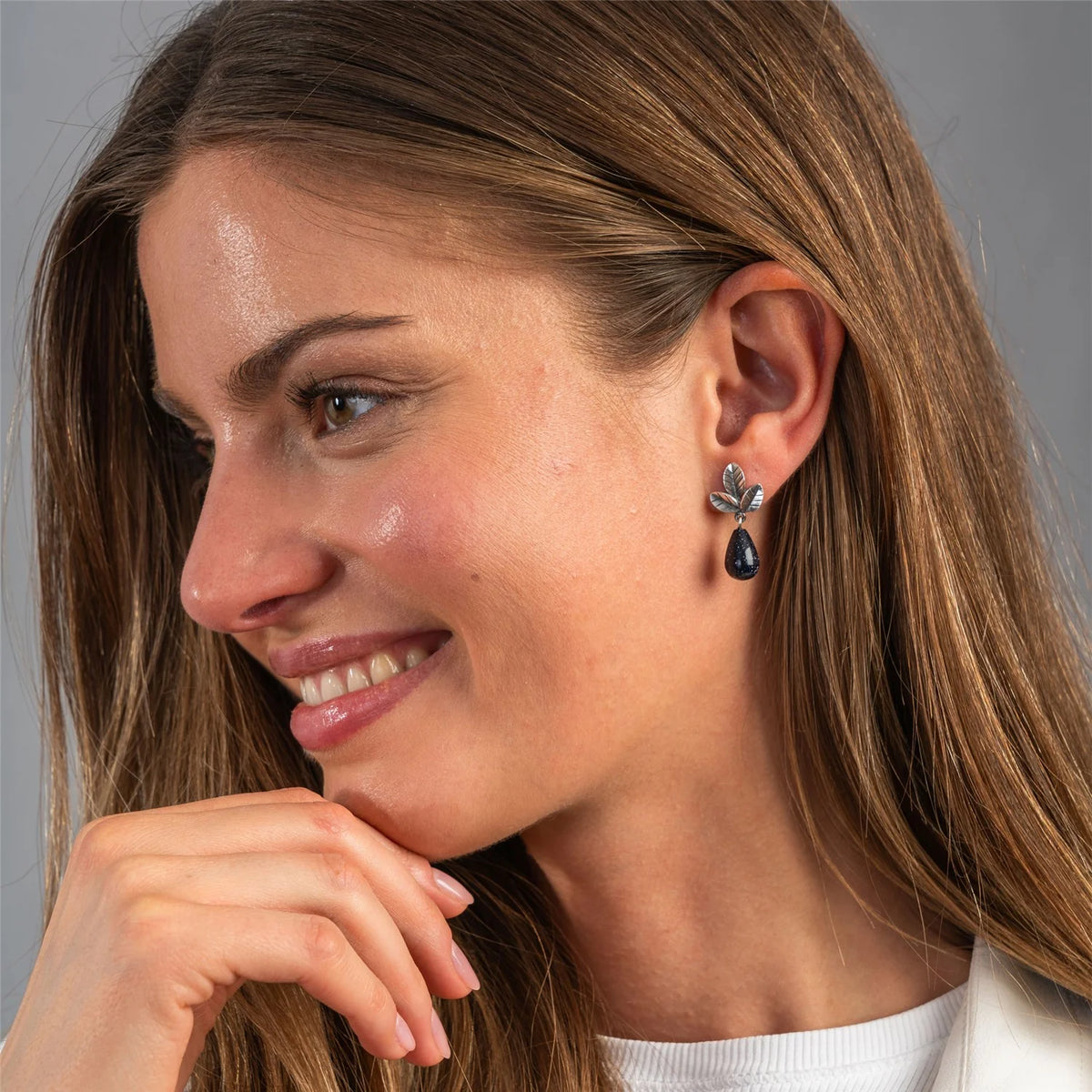 Orecchini Trollbeads - Orecchini Foglie della Forza - TAGEA-00128