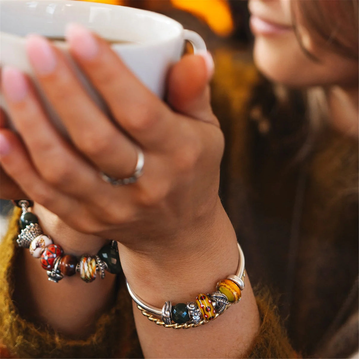 Beads Trollbeads - Calcedonio Verde Rotondo - TSTBE-00043