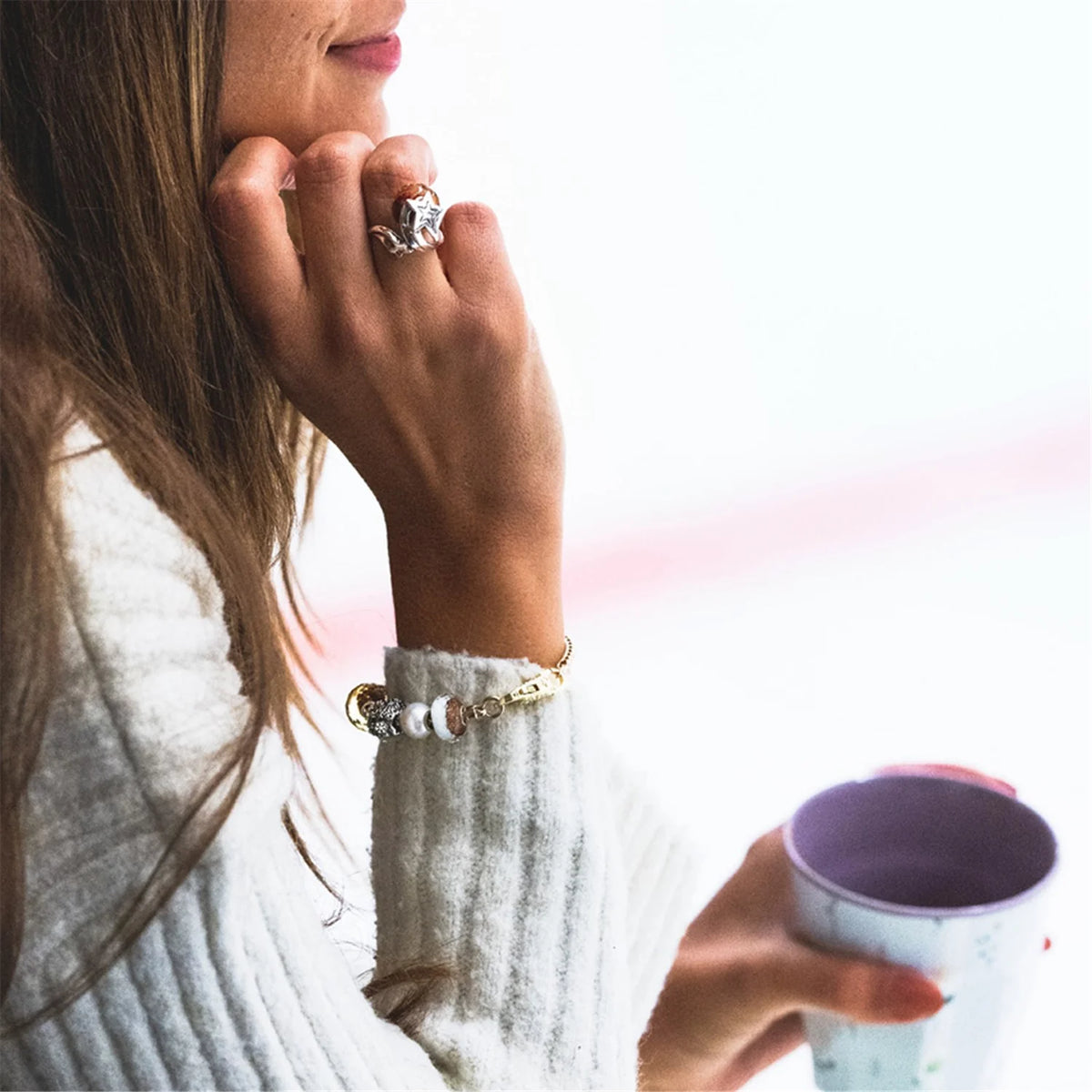 Beads Trollbeads - Nuvole d&#39; Inverno - TGLBE-30095