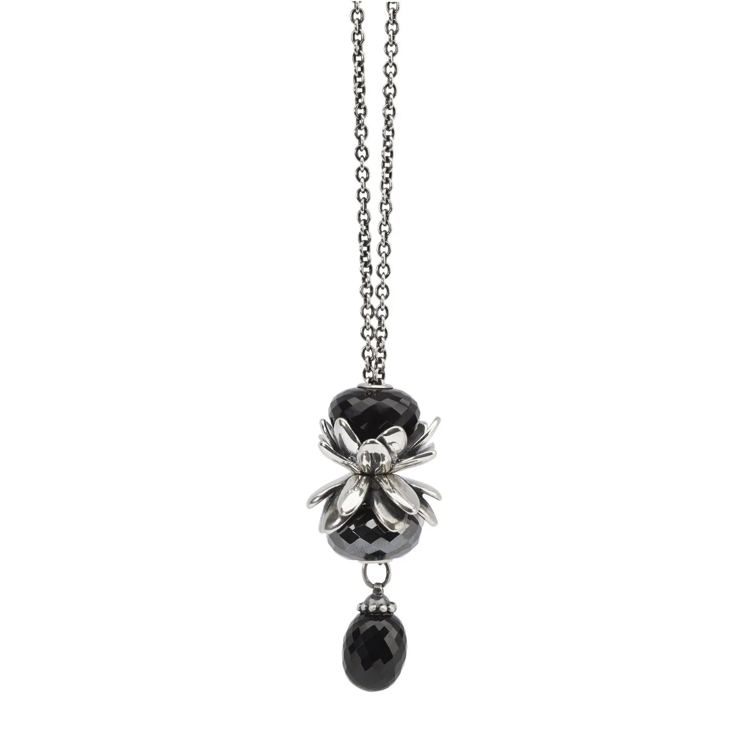 Trollbeads Bead in Pietra Preziosa - Orecchini Onice Nero Ref. TSTEA-00014 - TROLLBEADS - gioiellerie Trollbeads Bead in Pietra Preziosa - Orecchini Onice Nero Ref. TSTEA-00014 - TROLLBEADS - gioiellerie