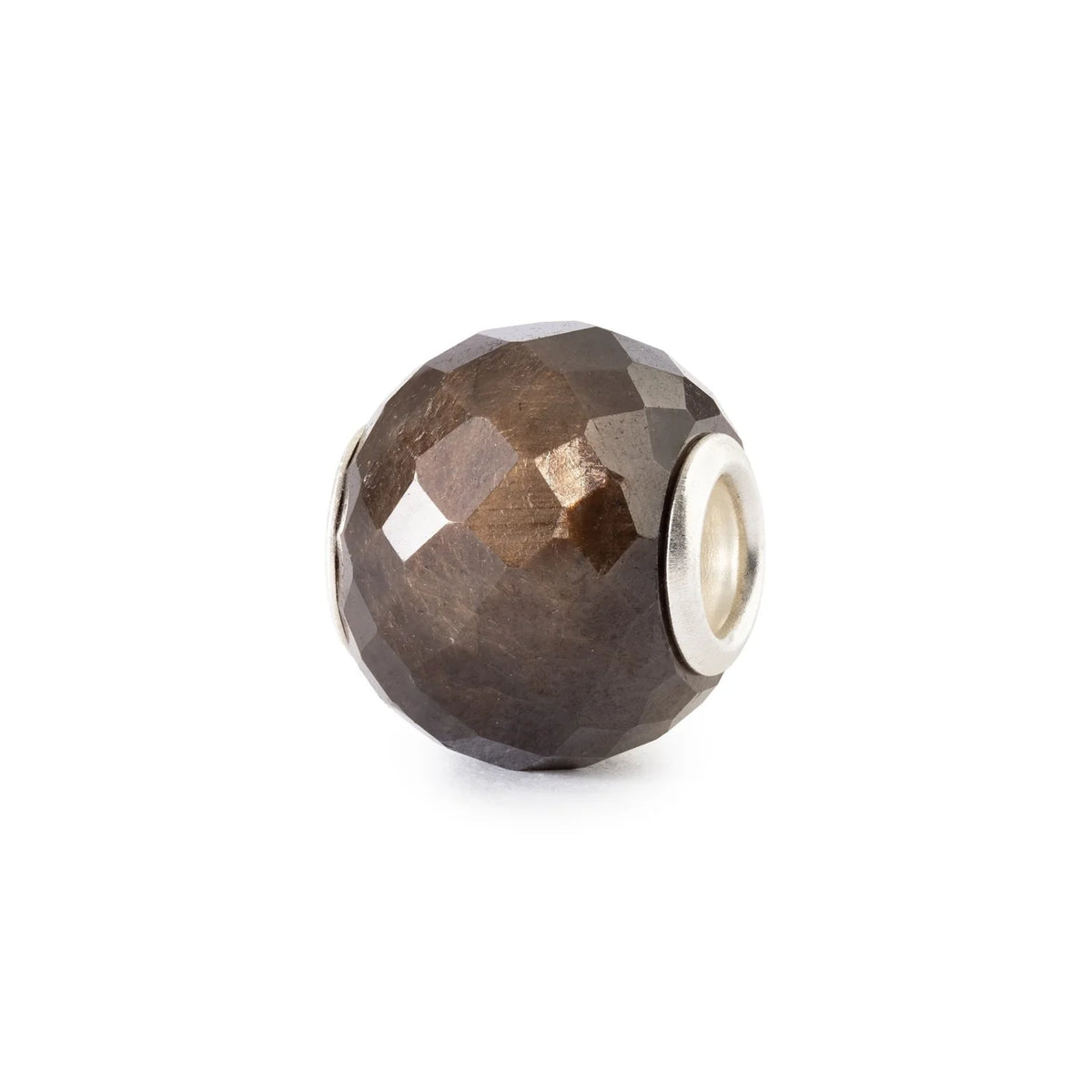 Beads Trollbeads - Zaffiro Marrone Sfaccettato Rotondo - TSTBE-00053