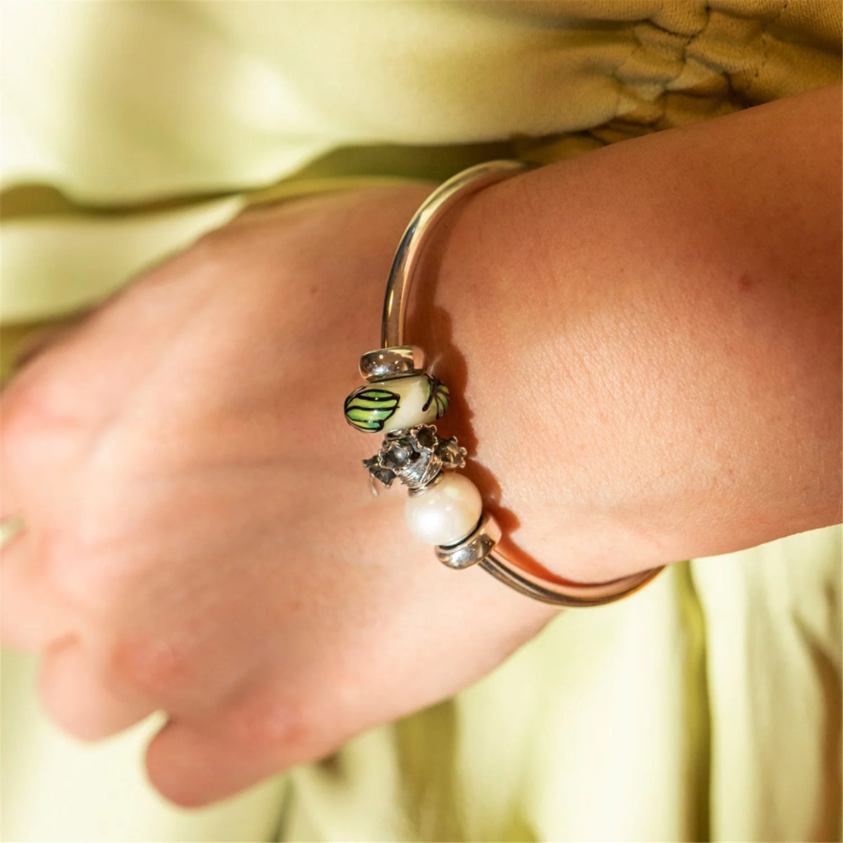 Beads Trollbeads - Farfalla della Foresta - TGLBE-20476