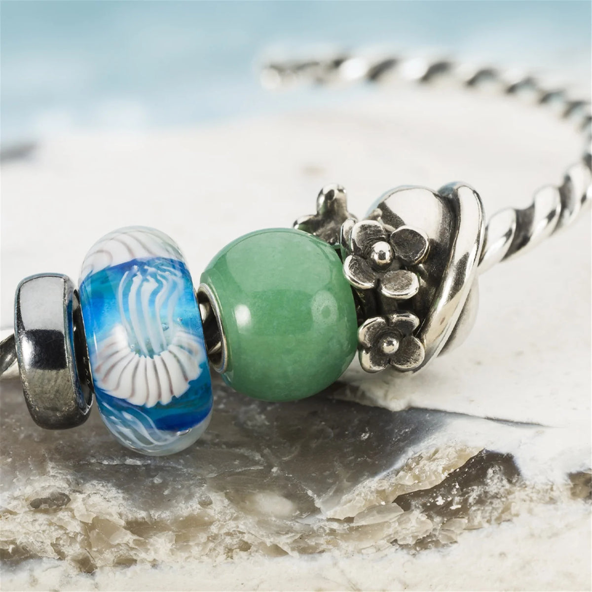 Beads Trollbeads - Ghirlanda di Fiori - TAGBE-00256