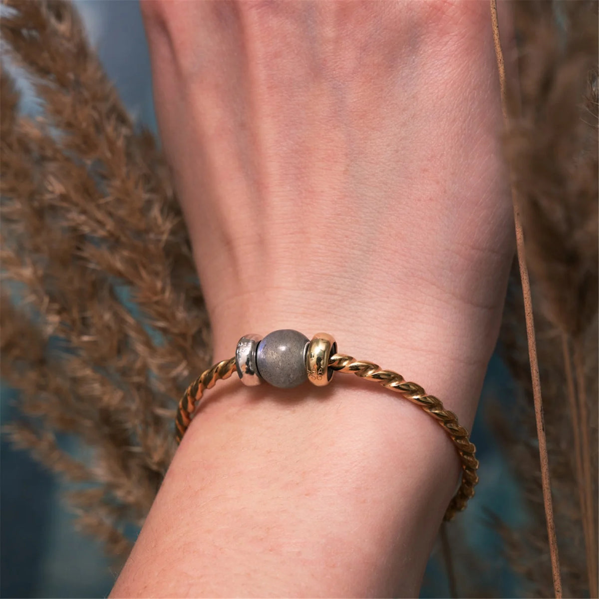 Beads Trollbeads - Labradorite Rotonda - TSTBE-00016