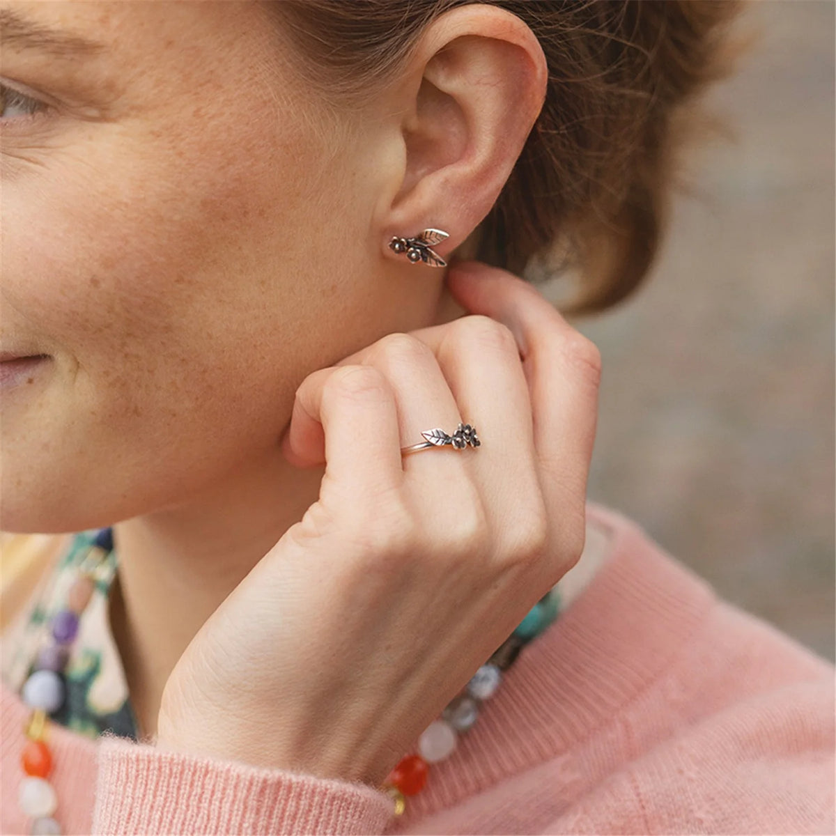 Anello Trollbeads - Grazia dei Fiori - TAGRI-00562