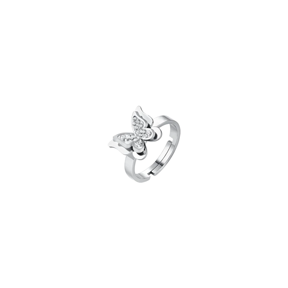 Anello in acciaio Luca Barra-ANK503