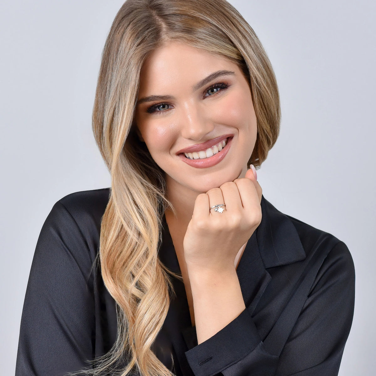 Anello in acciaio Luca Barra-ANK514