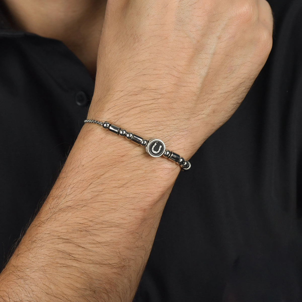 Bracciale in acciaio Luca Barra-BA1638