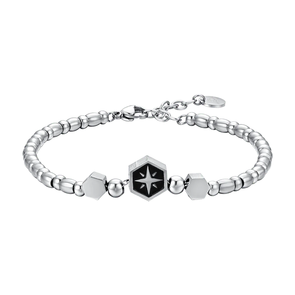 Bracciale in acciaio Luca Barra-BA1640