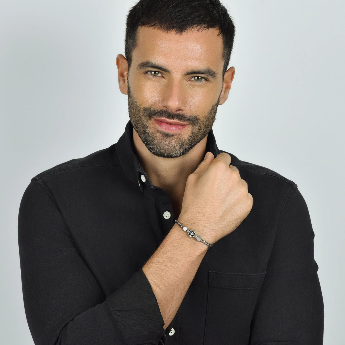 Bracciale in acciaio Luca Barra-BA1640