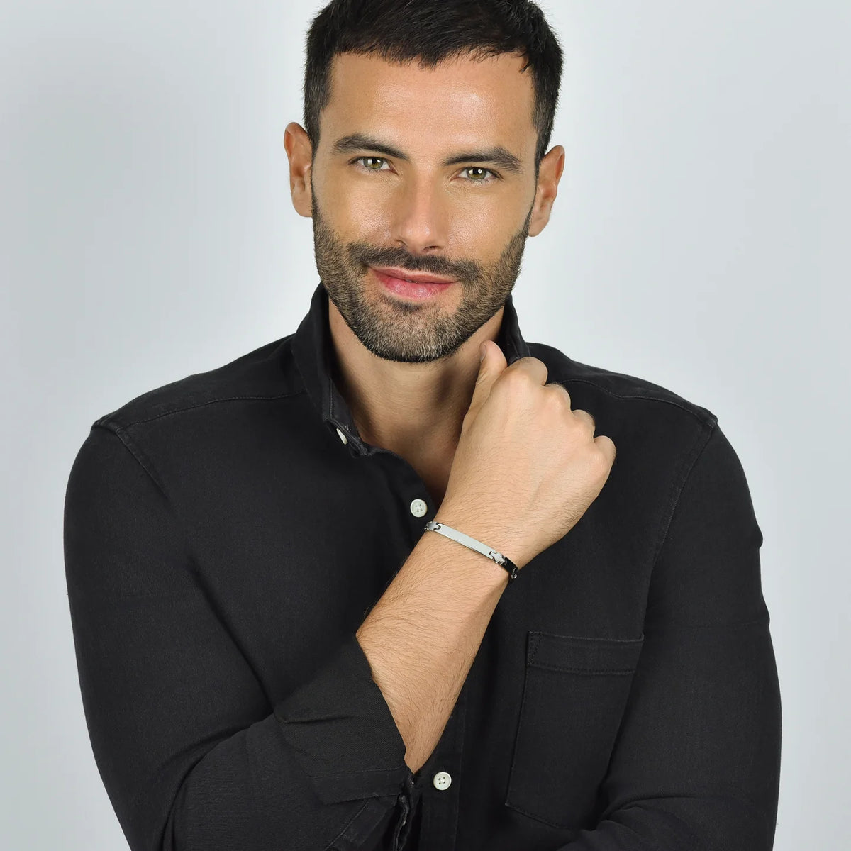 Bracciale Uomo in acciaio Luca Barra-BA1652