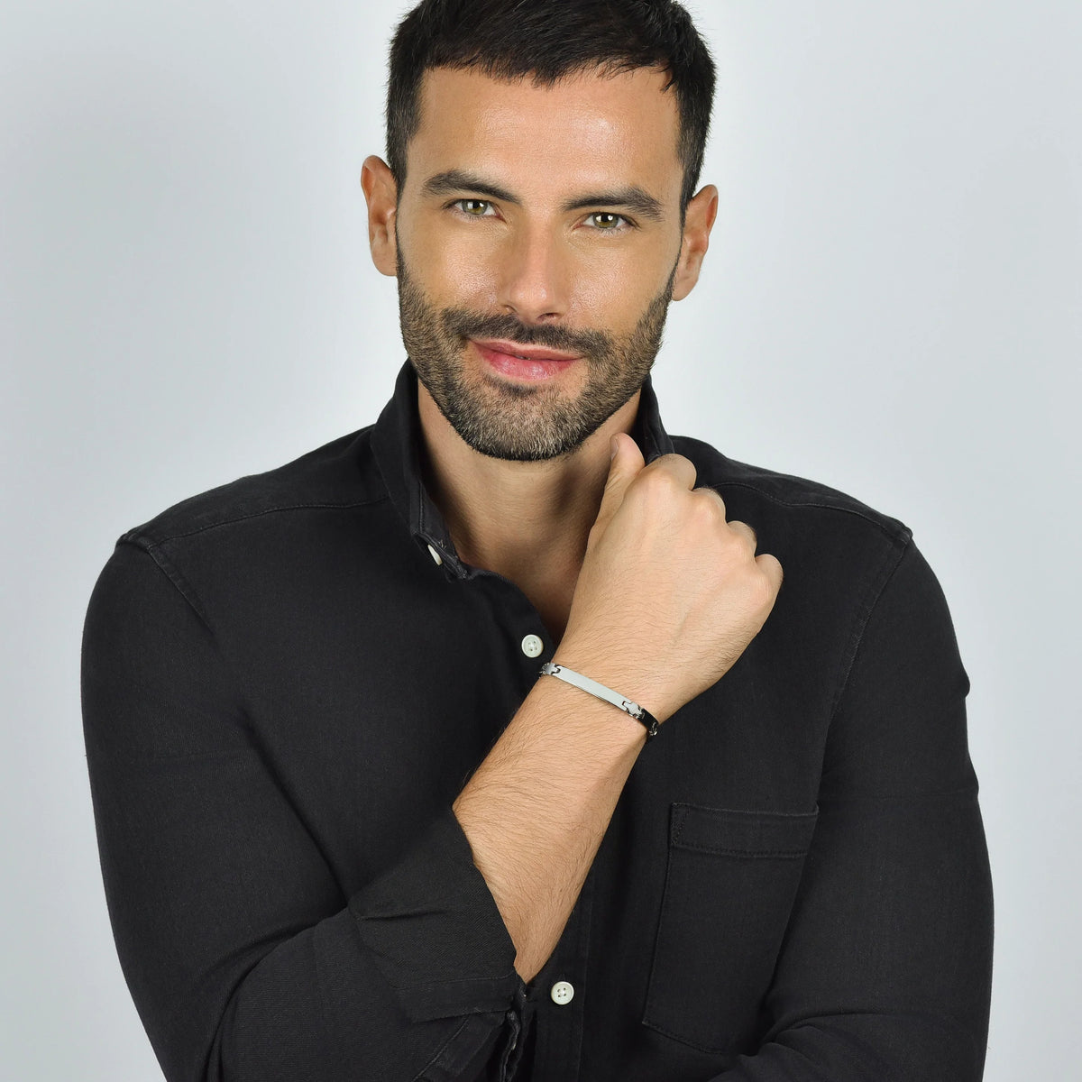 Bracciale in acciaio Luca Barra-BA1652