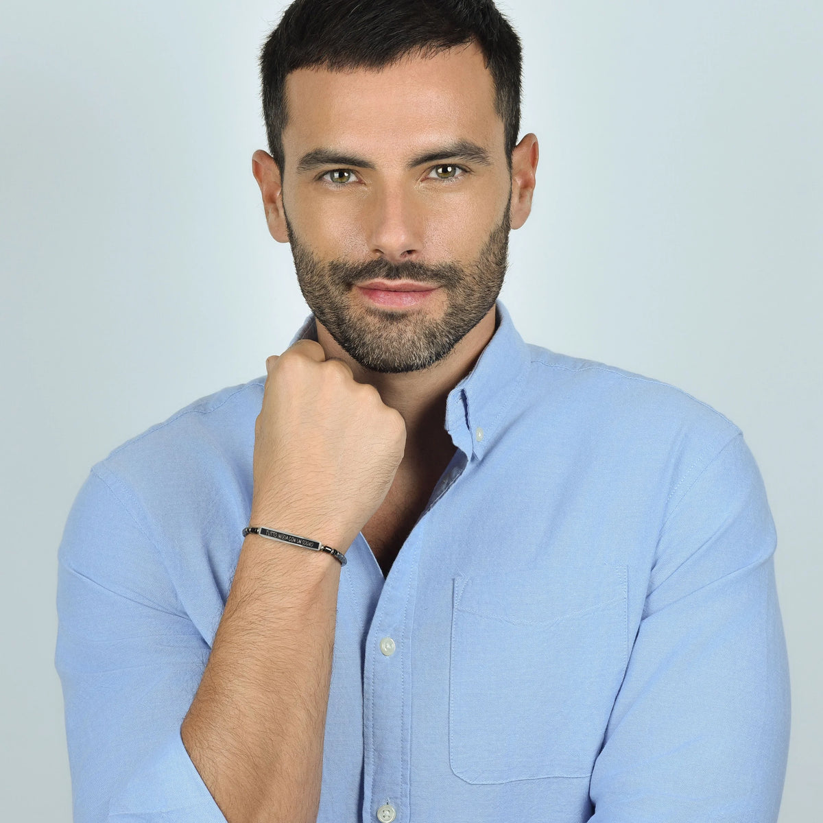 Bracciale in acciaio Luca Barra-BA1656