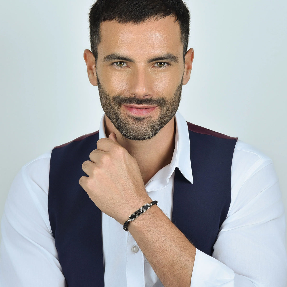 Bracciale in acciaio Luca Barra-BA1663