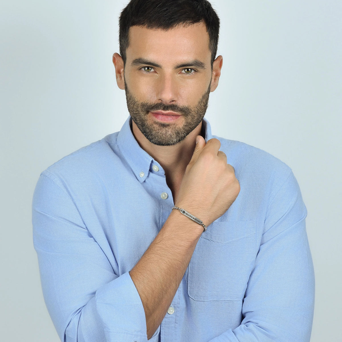 Bracciale in acciaio Luca Barra-BA1665