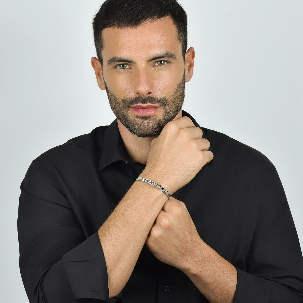 Bracciale in acciaio Luca Barra-BA1669