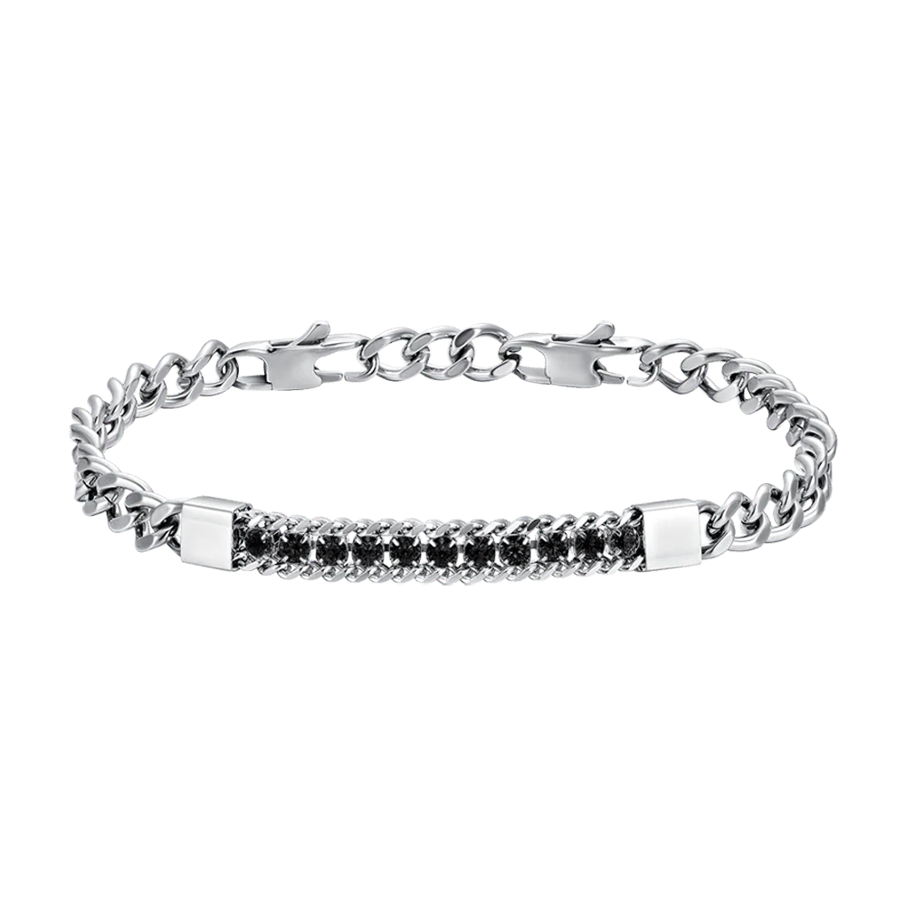 Bracciale in acciaio Luca Barra-BA1672