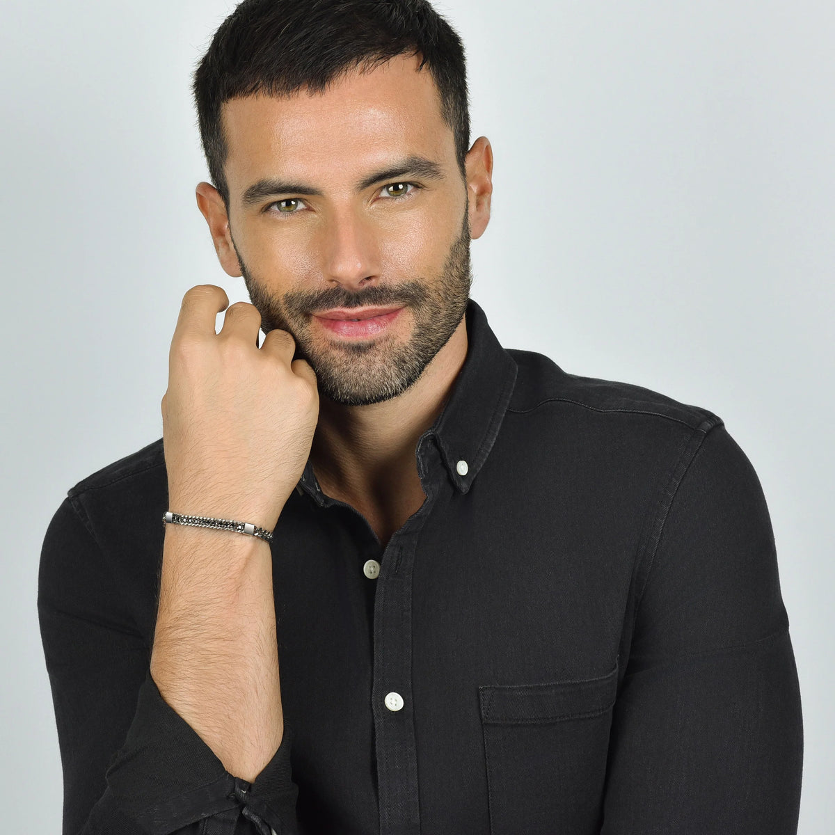 Bracciale in acciaio Luca Barra-BA1672