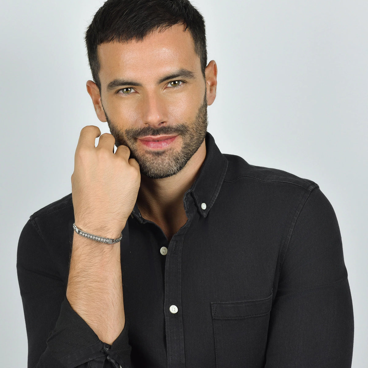 Bracciale in acciaio Luca Barra-BA1673