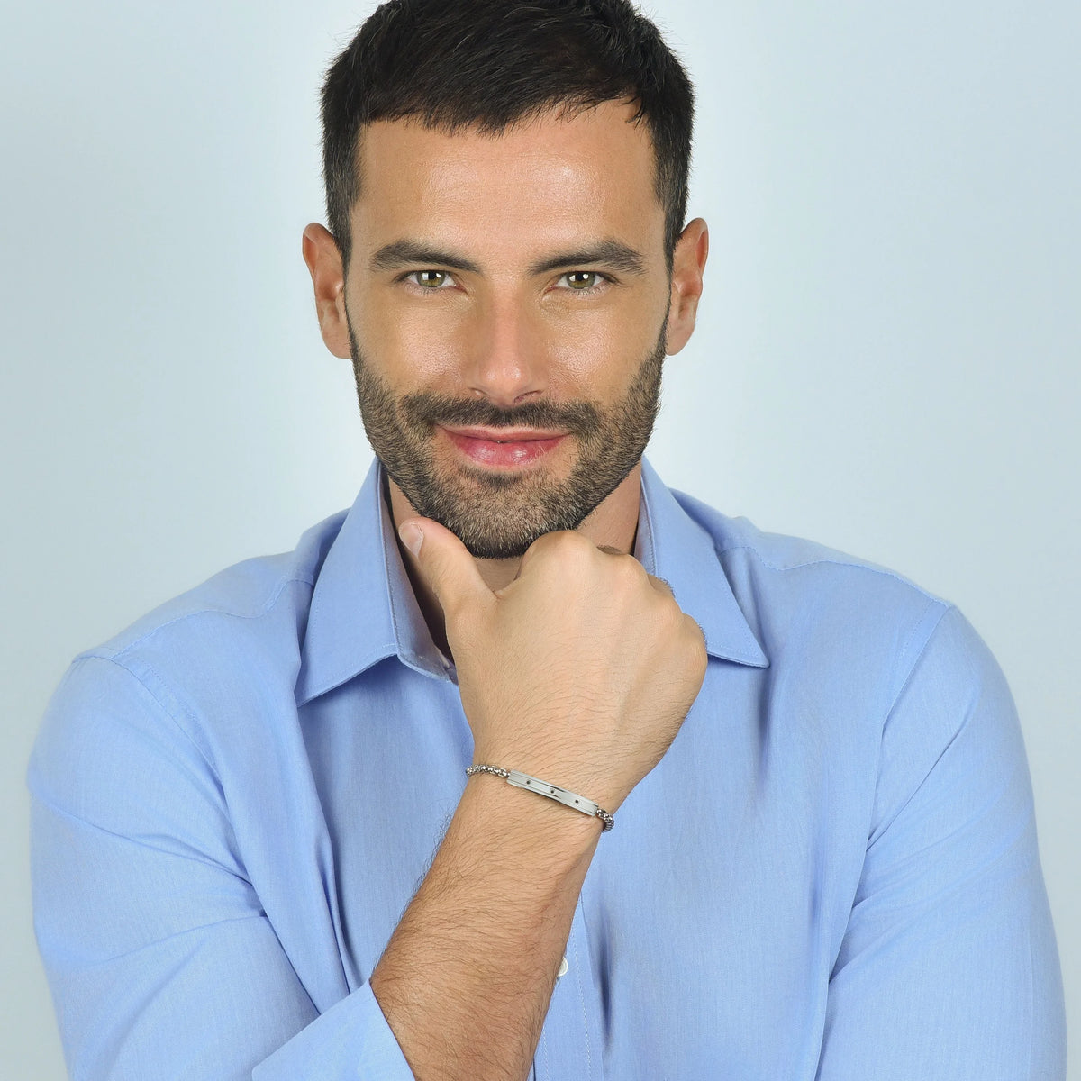 Bracciale in acciaio Luca Barra-BA1676