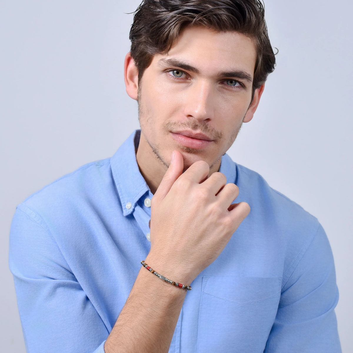 Bracciale in acciaio Luca Barra-BA1692