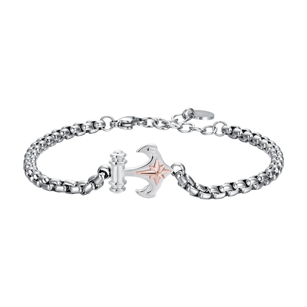 Bracciale in acciaio Luca Barra-BA1710