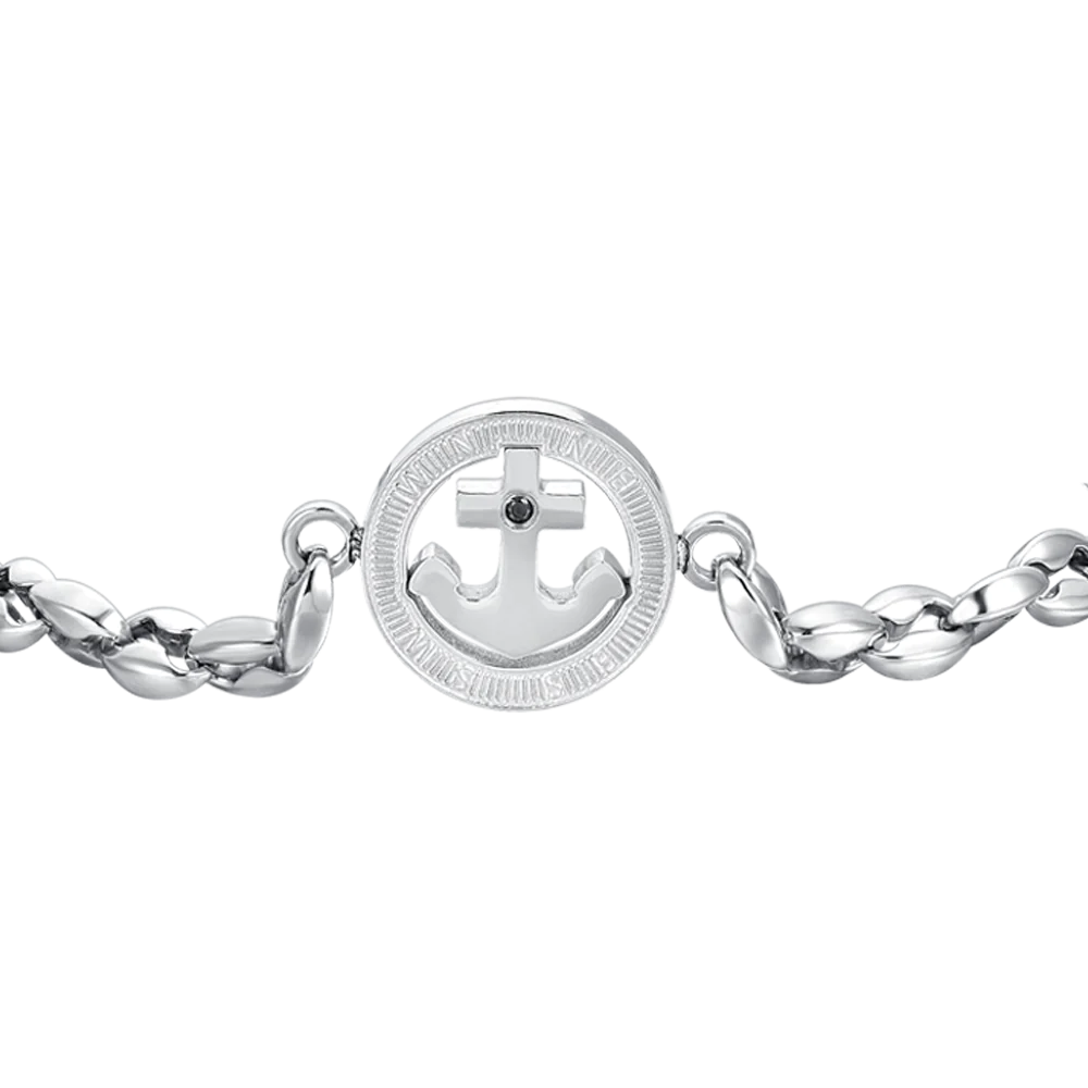 Bracciale in acciaio Luca Barra-BA1712