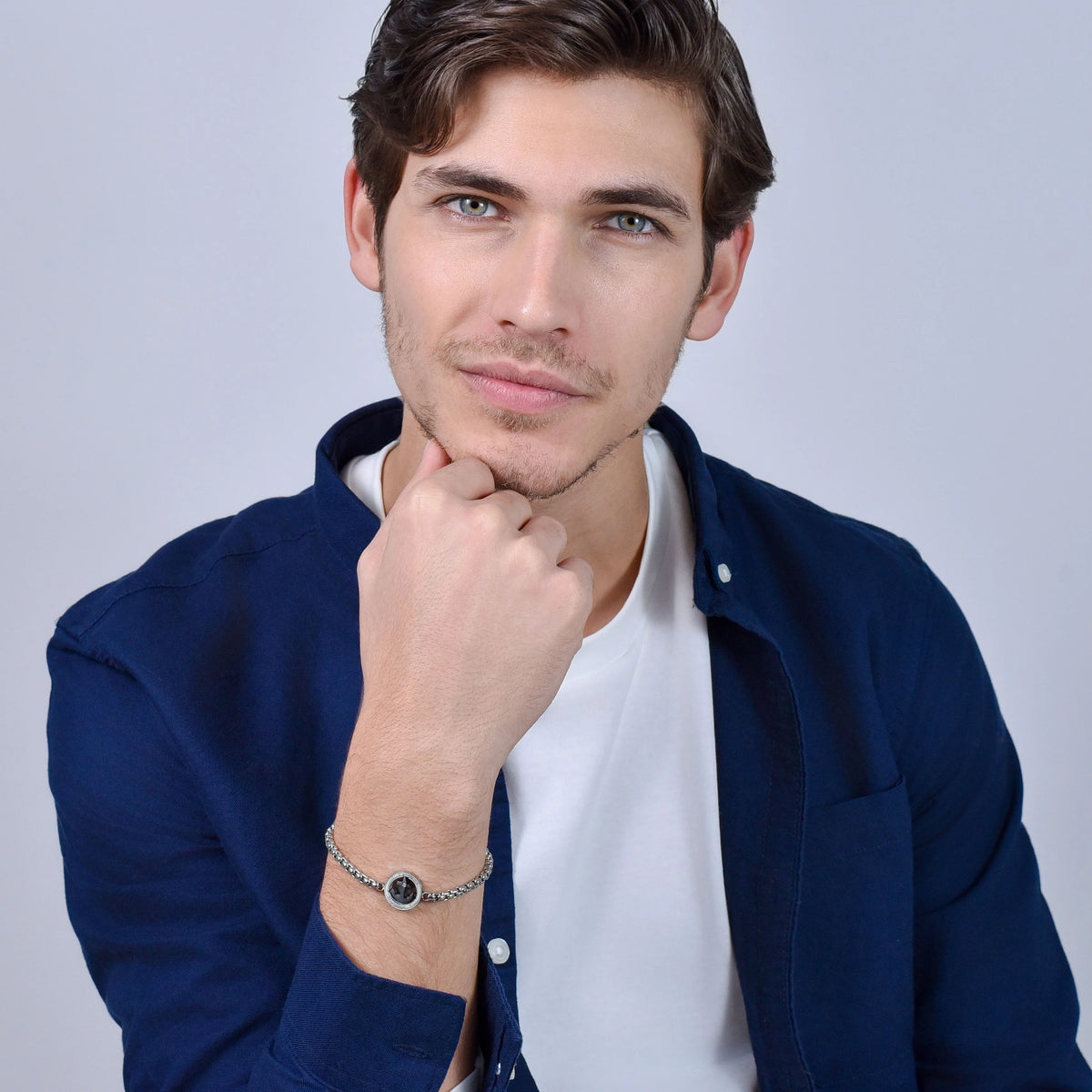 Bracciale in acciaio Luca Barra-BA1713