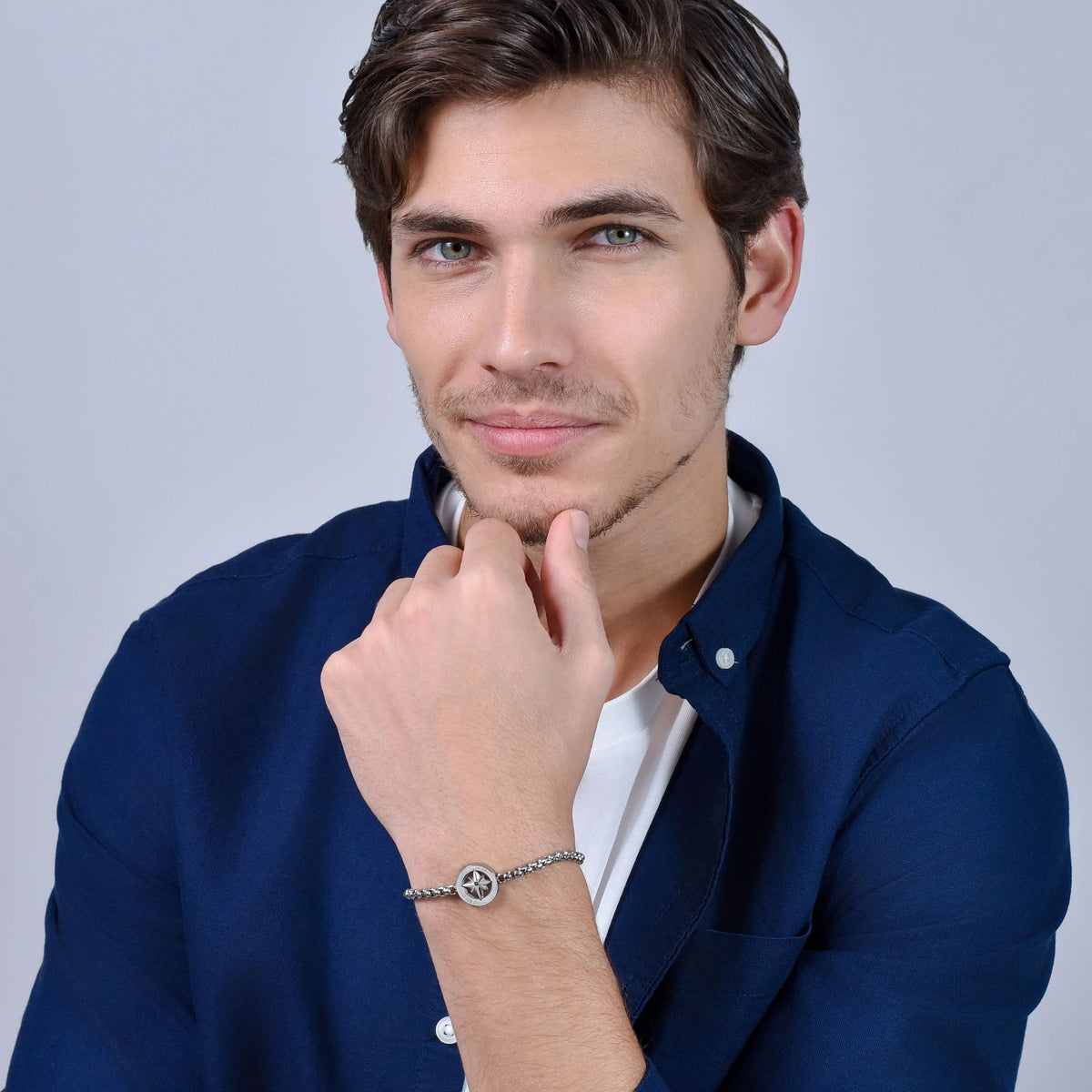 Bracciale in acciaio Luca Barra-BA1714