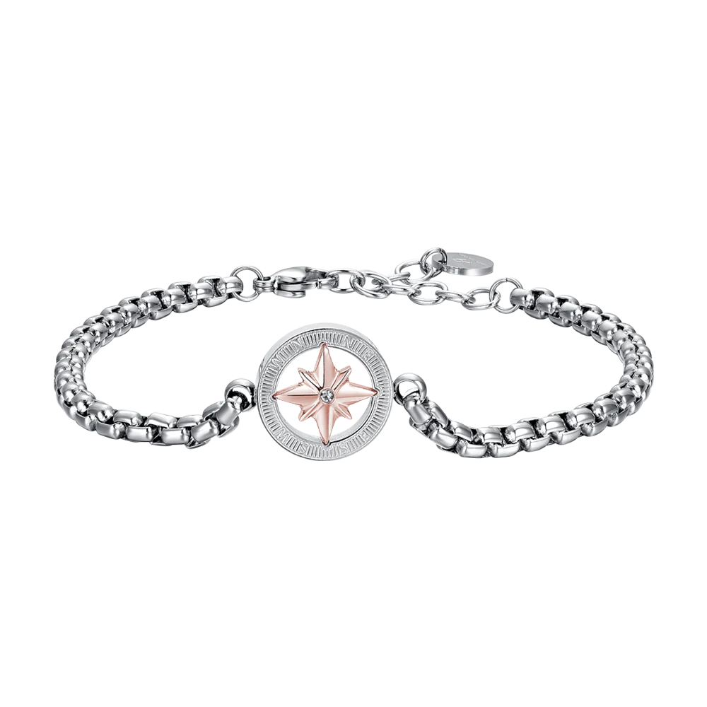 Bracciale in acciaio Luca Barra-BA1715