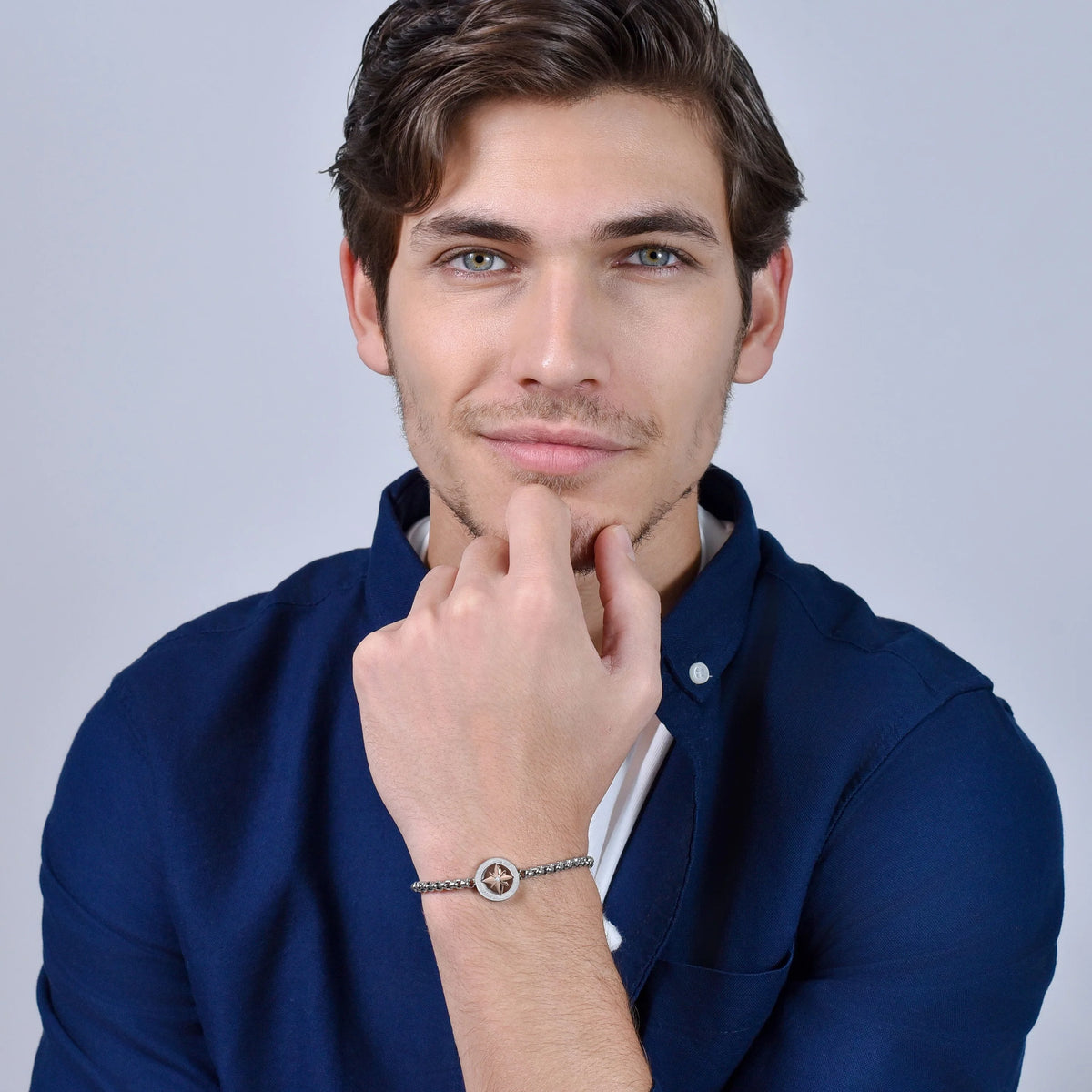 Bracciale in acciaio Luca Barra-BA1715