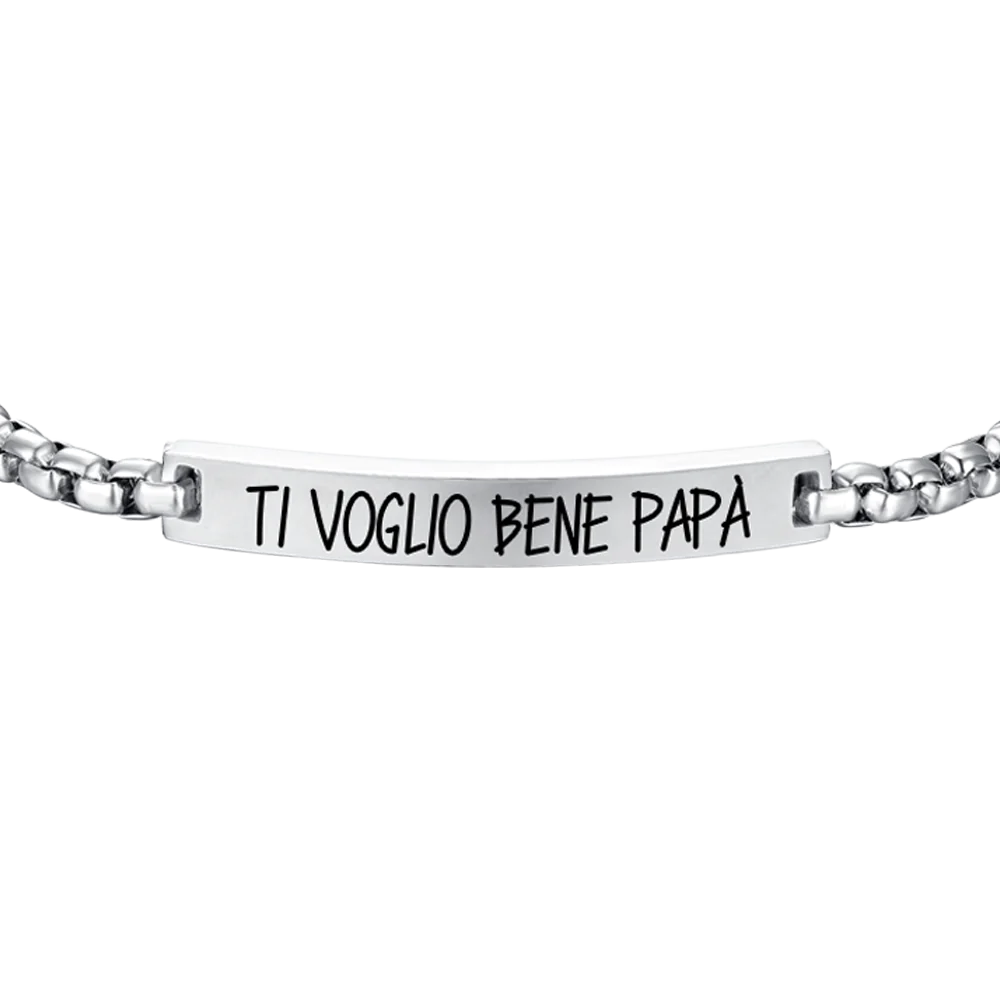 Bracciale in acciaio Luca Barra-BA1719