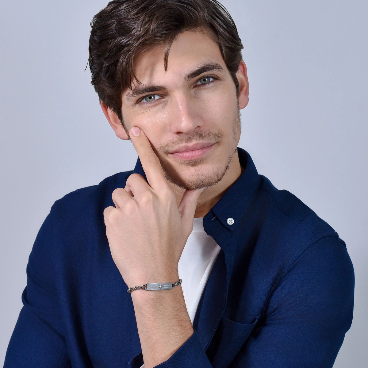 Bracciale in acciaio Luca Barra-BA1720