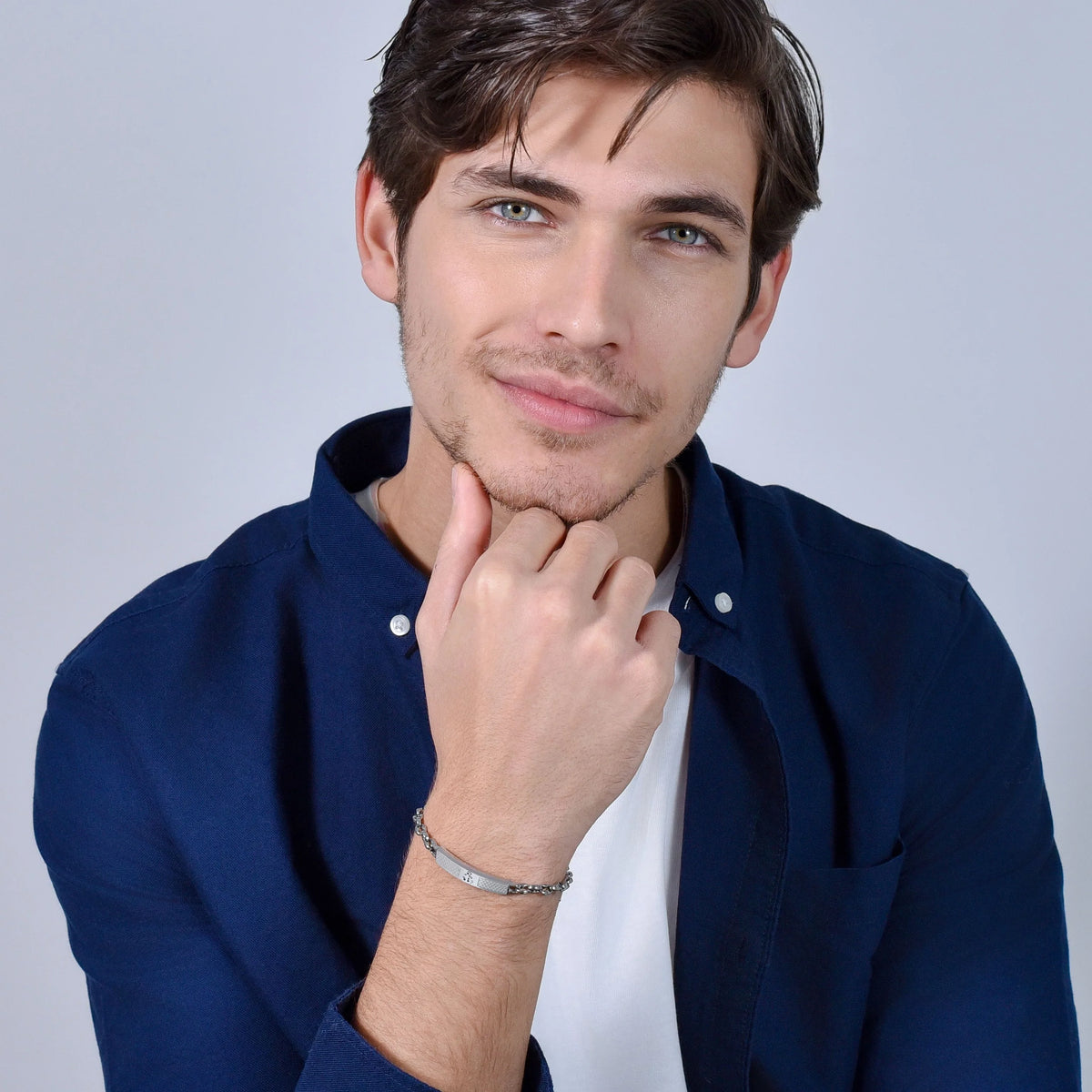 Bracciale in acciaio Luca Barra-BA1721