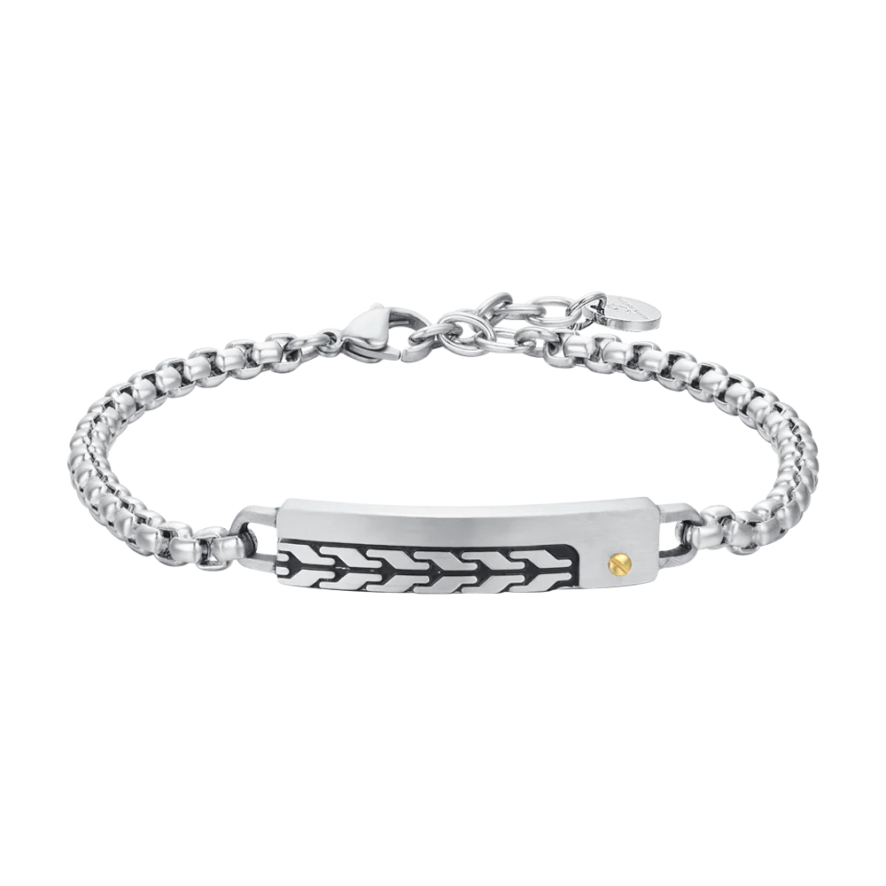 Bracciale in acciaio Luca Barra-BA1722